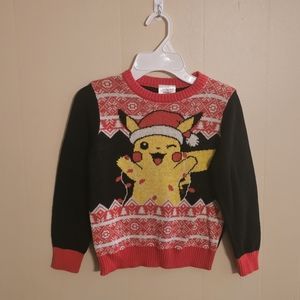 Pikachu Pokémon Christmas Sweater